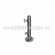 STAINLESS STEEL POST WITH BUTTON HEADS 41 x 255 MM AND 9.5 MM BASE