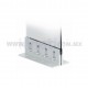 CONJUNTO SIST.RODAMIENTO 458mm X 12.7mm: 2 ÁNG.ALUM, 2 PLAC.INOX. Y 4 TORN.INOX