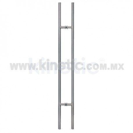 MANIJA DE TUBO ACERO INOX. REFORZADA 25 X 1500 MM (CENTROS 1000)