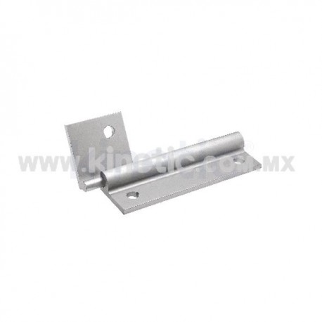 ANGULO ARTICULADO LARGO ALUMINIO PARA PUERTA P/COSTILLA CR.19MM (DER)