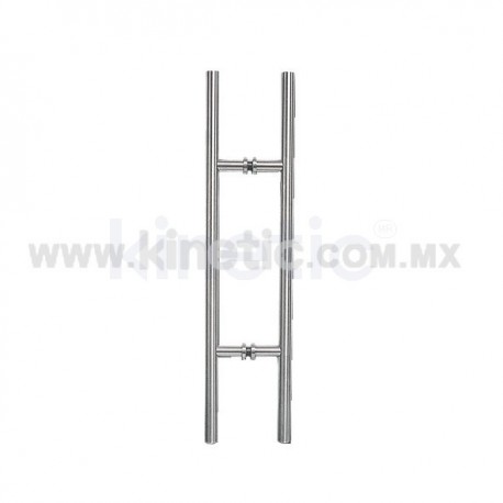 TUBULAR GLASS DOOR HANDLE 25X1500MM