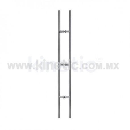 TUBULAR GLASS DOOR HANDLE 25X1800MM
