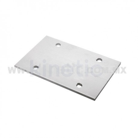 ALUMINUM EXTENSION PLATE 194 MM 2 HOLES, FOR 300 MM FIN