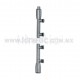 PIVOTE BARRA ACERO INOXIDABLE 2 PZS. A CERRAMIENTO (RYOBI)