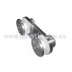 SOPORTE AC. INOX. 180° C/CHAPETON