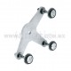 ALUMINUM SPIDER FITTING 170MM 3 WAY, WITH 1/2