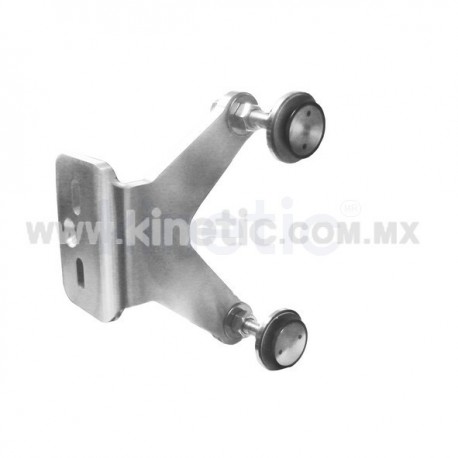 STAINLESS STEEL FIN SPIDER FITTING 170MM 2 WAY WITH 1/2
