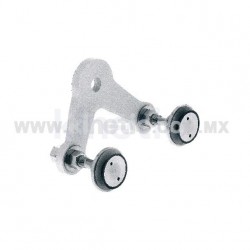 ALUMINUM SPIDER FITTING 128MM 2 WAY, WITH 1/2