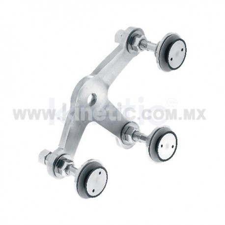 STAINLESS STEEL FITTING 128MM 3 WAY, WITH 1/2