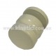 DOOR KNOB 25 MM DIAMETER, SINGLE, IVORY FINISH