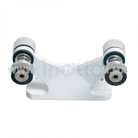 ALUMINUM INTERIOR SPIDER FITTING 128MM 2 WAY FOR FIN MOUNT WITH ALLEN BOLT