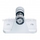 ALUMINUM INTERIOR SPIDER FITTING 128MM 1 WAY FOR FIN MOUNT WITH ALLEN BOLT