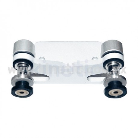 ALUMINUM INTERIOR SPIDER FITTING 128MM 2 WAY FOR FIN MOUNT WITH FLAT HEAD