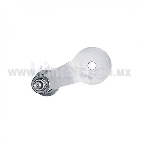 ALUMINUM INTERIOR SPIDER FITTING 128MM 1 WAY WITH 1/2