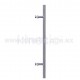 BAR GLASS DOOR HANDLE 25 X 1500 MM SINGLE