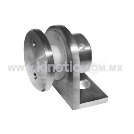 SOPORTE CHAPETON CORTO INOXIDABLE