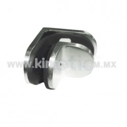 UNION 2 FIJOS ACERO INOXIDABLE A 90° P/CR. 9.5 MM SIN BARRENO