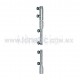 STAINLESS STEEL PIVOT POLE 2 PIECES TO LINTEL (RYOBI)