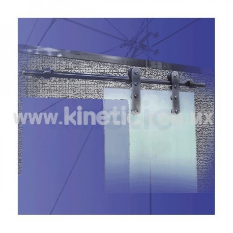 KIT PUERTA CORREDIZA PUNTUAL 910 MM A CERRAMIENTO