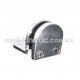 CLAMP EN ANGULO A MURO DE ACERO INOXIDABLE PARA CRISTAL DE 9.5MM